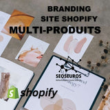 Création du branding pour un site shopify multi-produits ∣ SEO5EUROS.FR