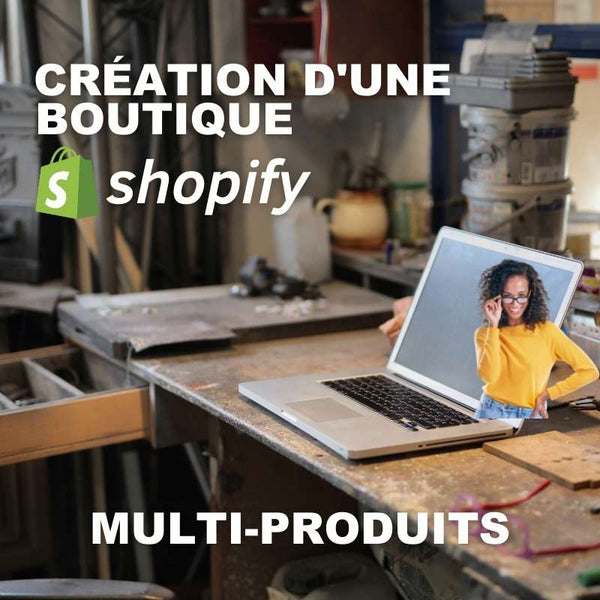 Création d'une boutique Shopify Multi-produits ∣ SEO5EUROS.FR