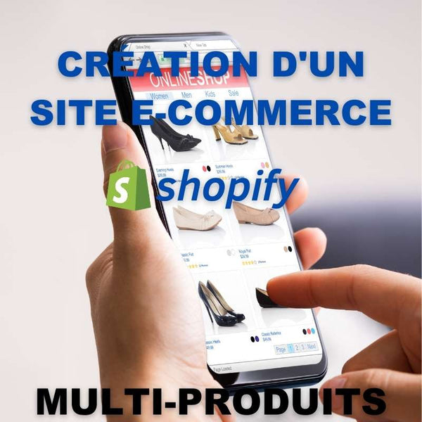 Création d'un site Shopify Multi-produits ∣ SEO5EUROS.FR